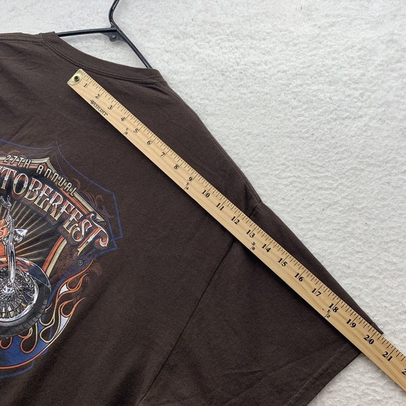 Biketoberfest 2019 T-Shirt Mens XXL 2XL Daytona Beach Black Motorcycle Biker Dad - Picture 8 of 9